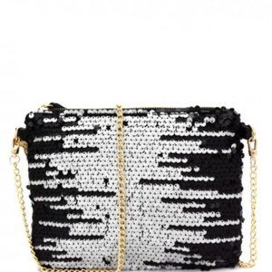 Sequin handbag